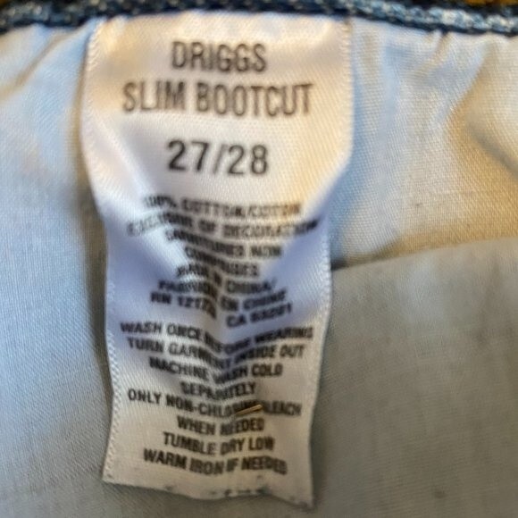 Aeropostale Driggs Slim Bootcut Cotton Mens Jeans Size 27/28 - Picture 9 of 9